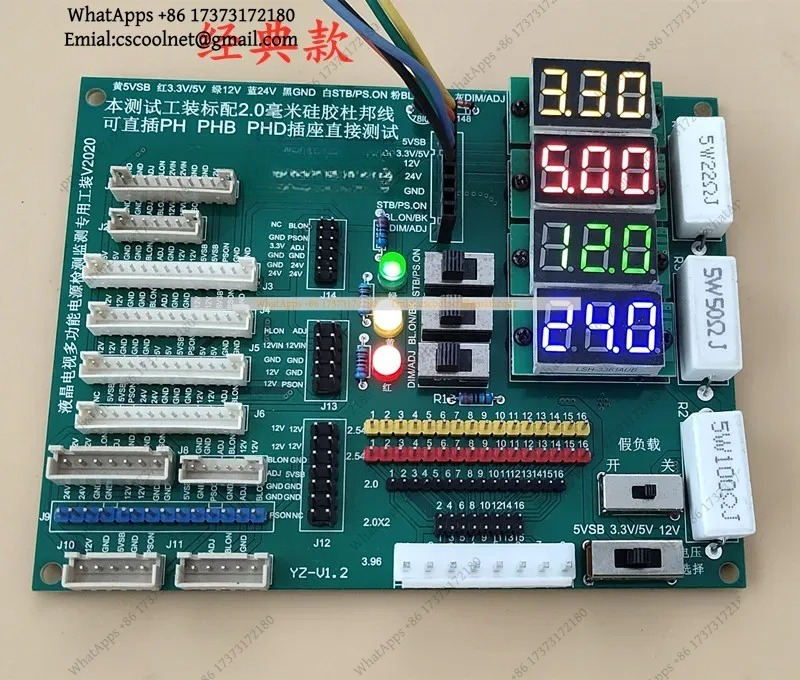 JS01 LCD TV Power Supply Board - огляд і ціна Power Supply Tester