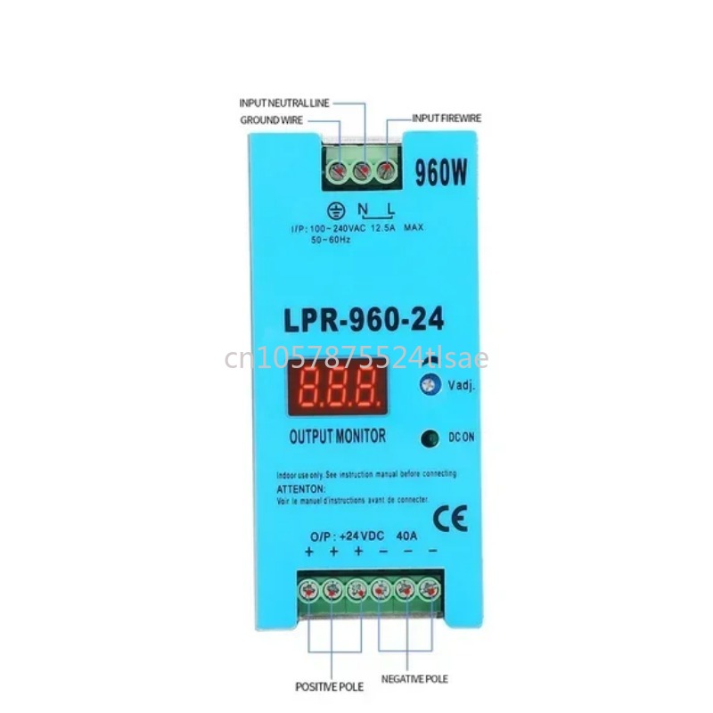 SMPS LPR-960-24: Single Output - огляд і ціна Smps Power Supply