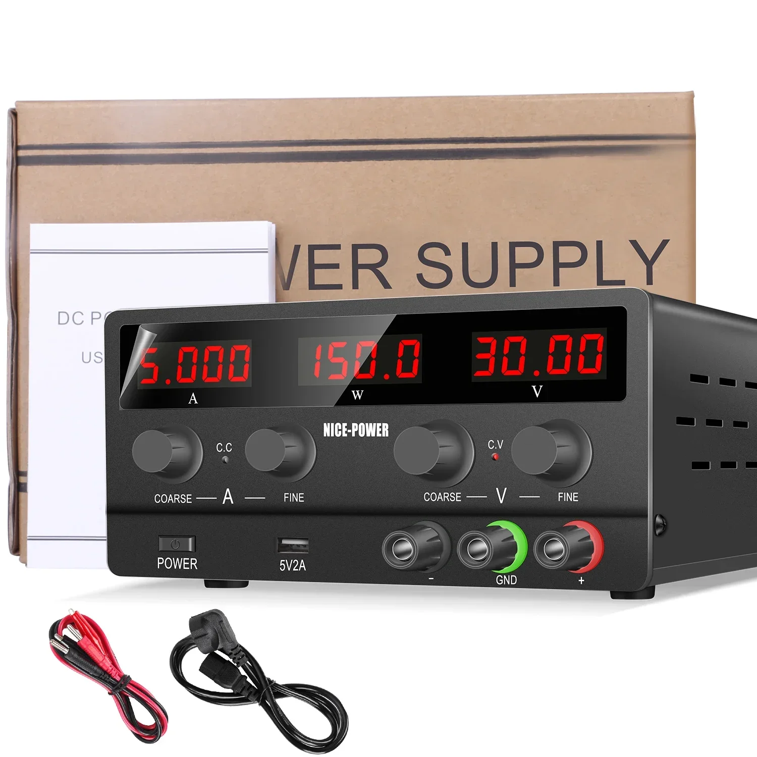 30V 5A 150W DC Power Supply NI - огляд і ціна Smps Power Supply