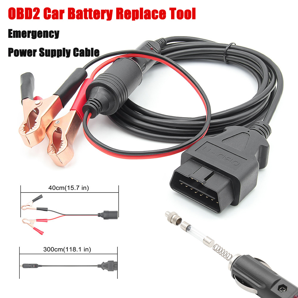OBD2 Automotive Battery Replac - огляд і ціна Power Supply Tester