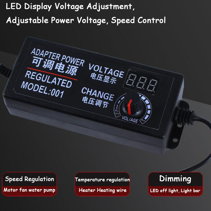 AC DC 3V 5V 9V 12V 24V Adjusta - огляд і ціна Smps Power Supply