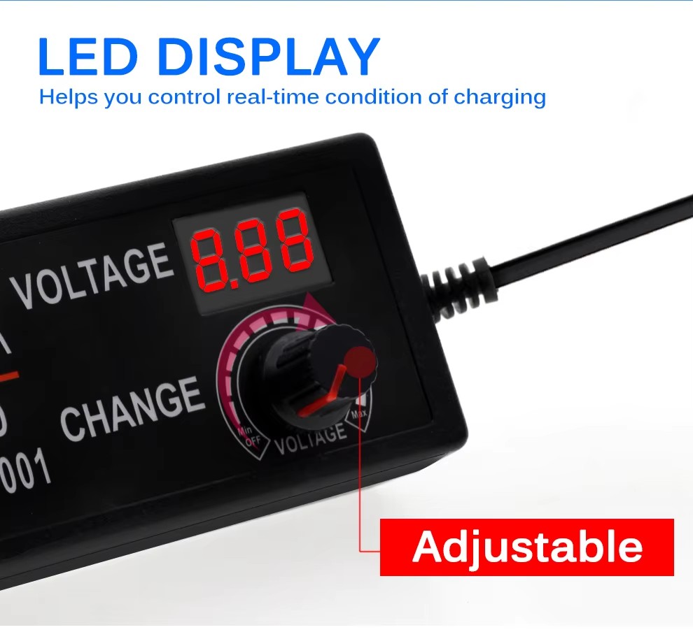 AC DC 3V 5V 9V 12V 24V Adjusta - огляд і ціна Smps Power Supply
