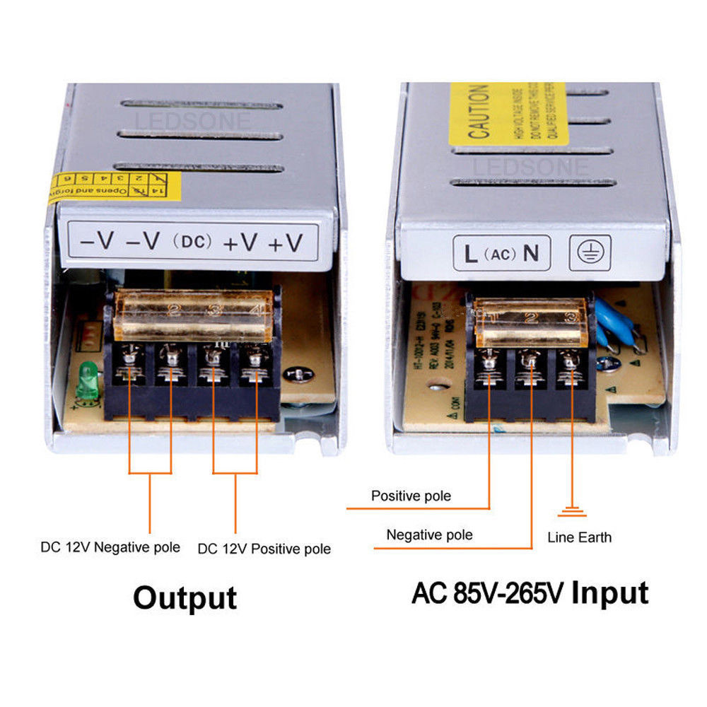 DC 5V 12V Power Supply 24V 36V - огляд і ціна Smps Power Supply